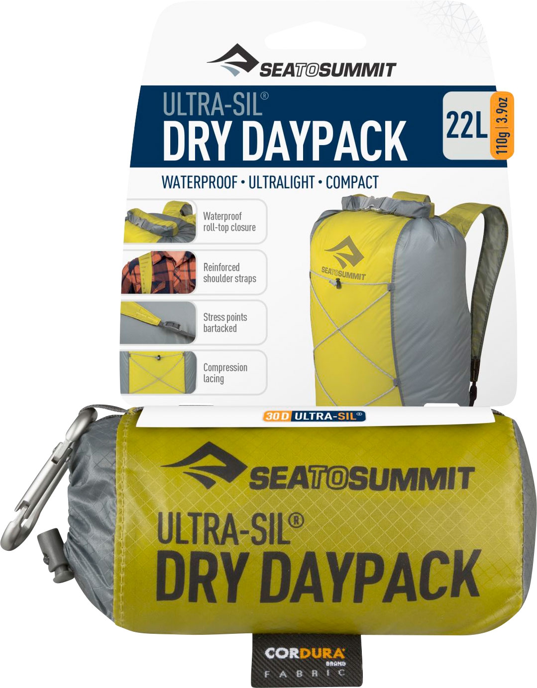 Sea to Summit Ultra-Sil Dry Daypack Rucksack grün
