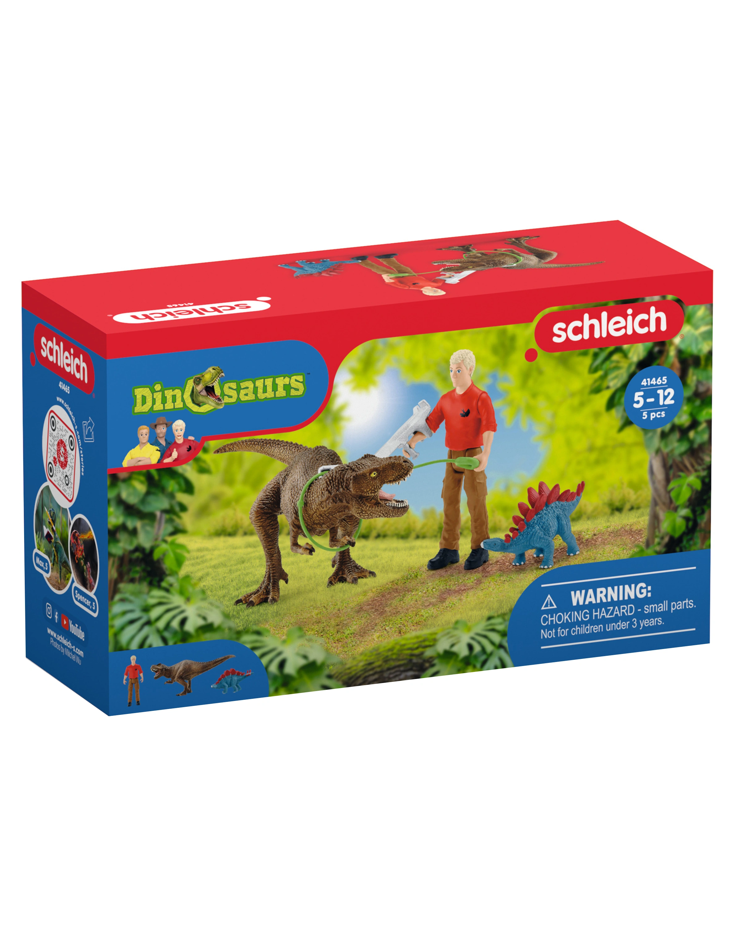 schleich® 41465 Dinosaurs - Tyrannosaurus Rex Angriff