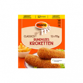 Mora Rundvlees kroketten familieverpakking (alleen beschikbaar binnen de EU)