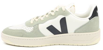 Veja Sneakers V-10 Groen VI0220500-Pure Black Clay kopen