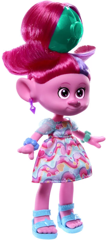 TROLLS 3 - POPPY SURPRISES 2 EN 1- HAIR POPS