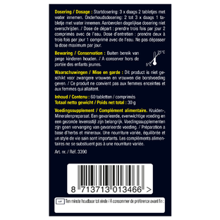 Lucovitaal Vochtbalans Tabletten 60TB