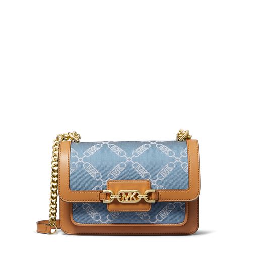 Michael Kors Heather Skuldertaske, Denim