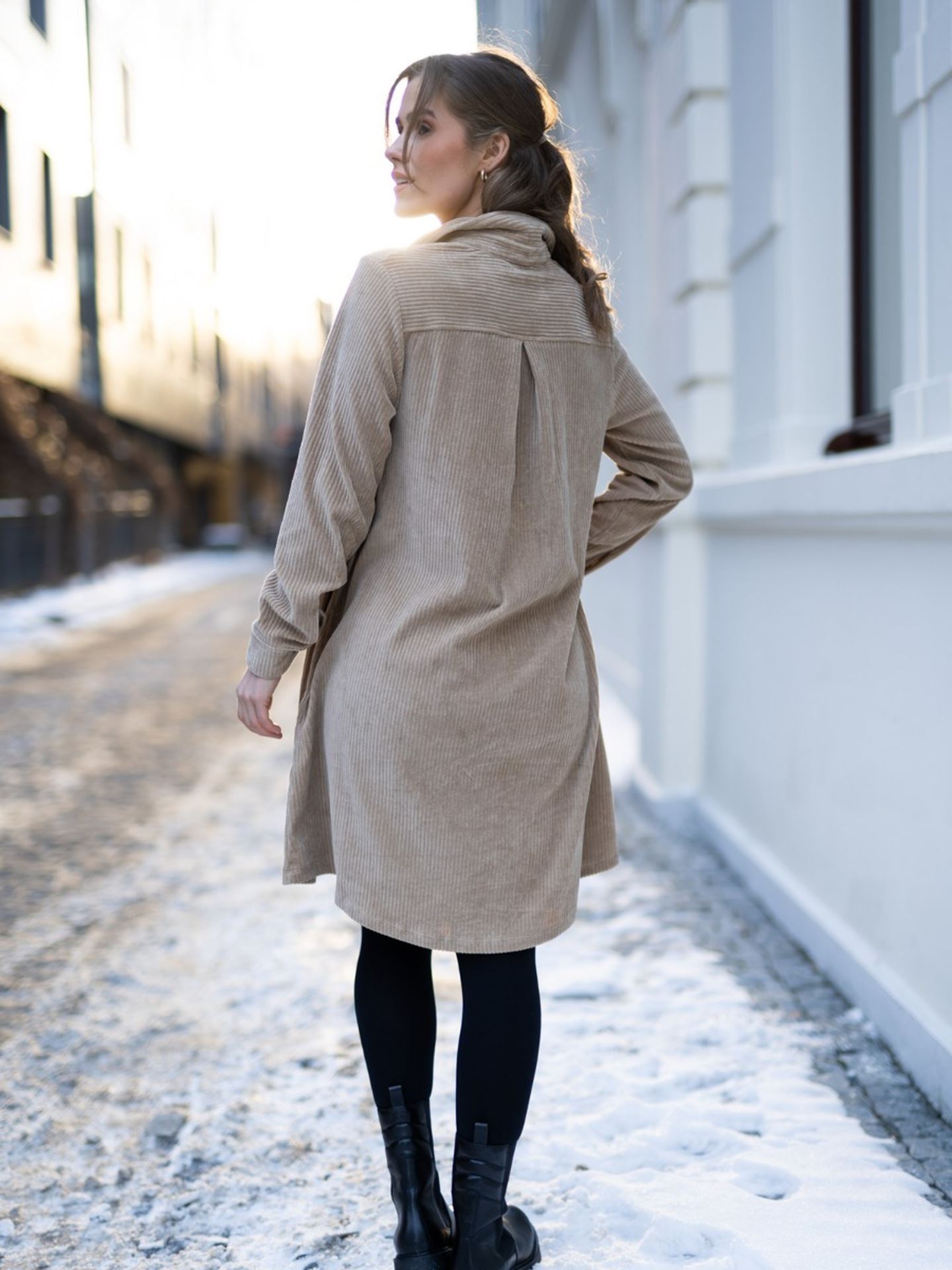 Ane Florina Long Sleeve Dress