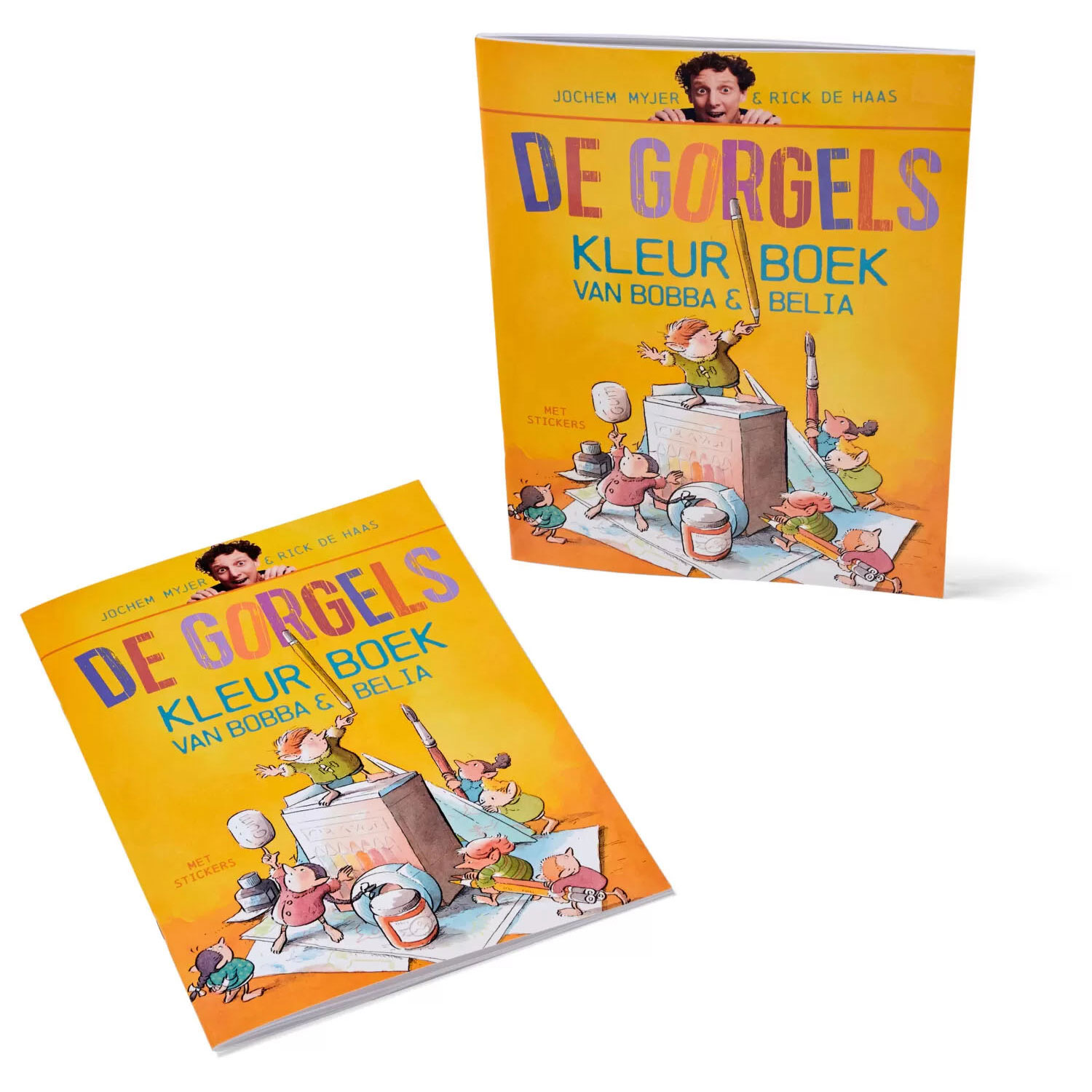 De Gorgels Kleurboek van Bobba & Belia