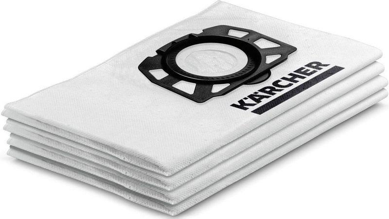 Karcher - Vliesfilterzak WD 2/3 - 4 Stuks - Scheurvast Materiaal
