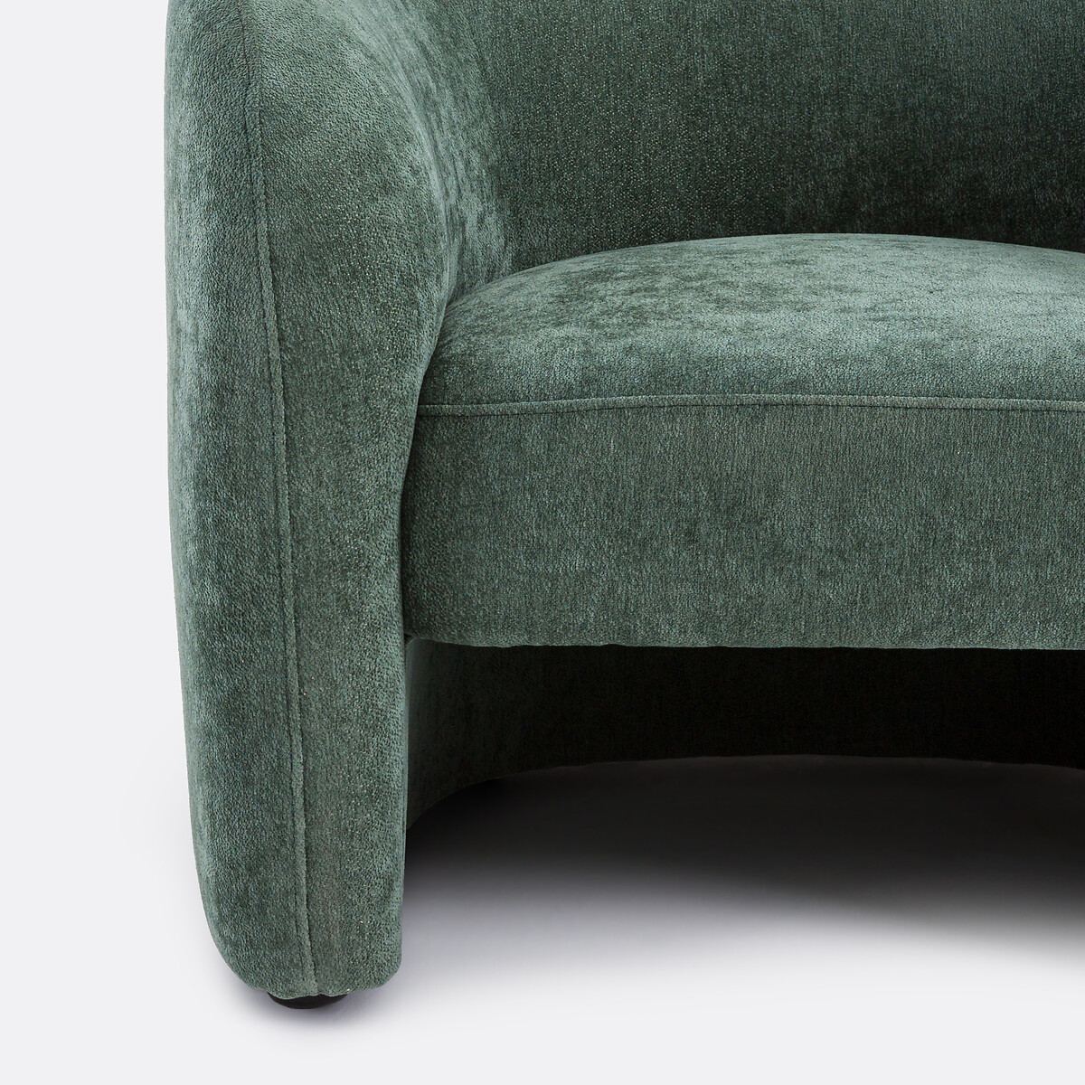 LA REDOUTE INTERIORS<br>Poltrona em chenille fino, LANDINE