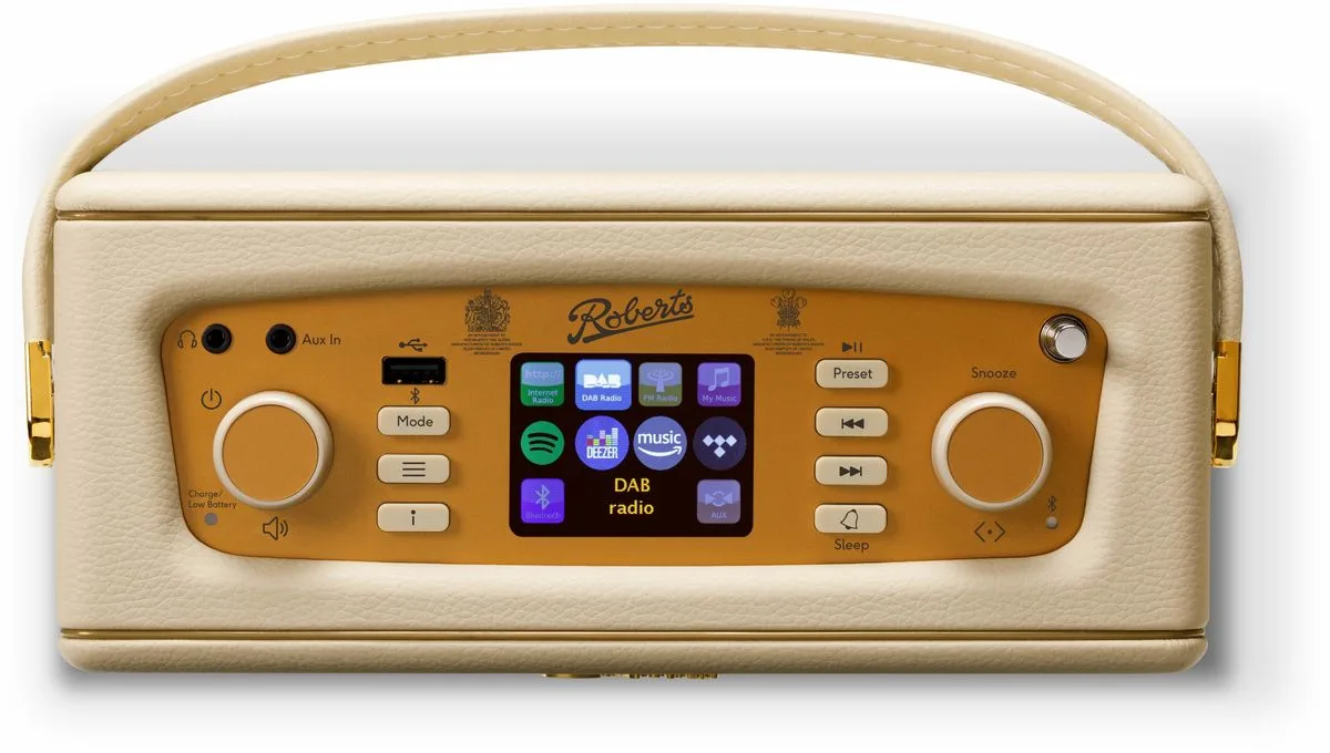 Roberts Revival iStream 3L Crème Enceintes connectées