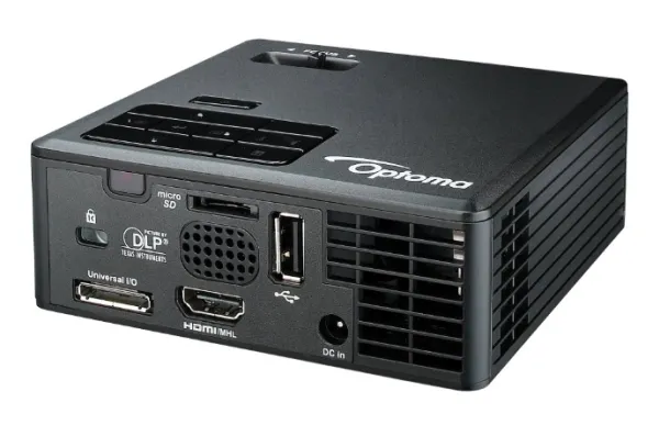 Optoma ML750e - DLP-projektor - LED - 3D - 700 lumen - WXGA (1280 x 800) - 16:10 - 720p