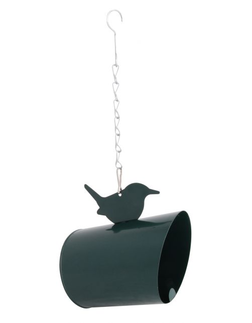 Best For Birds Pindakaas Huisje Metaal - Voederhuis - 11x15x15 cm Groen