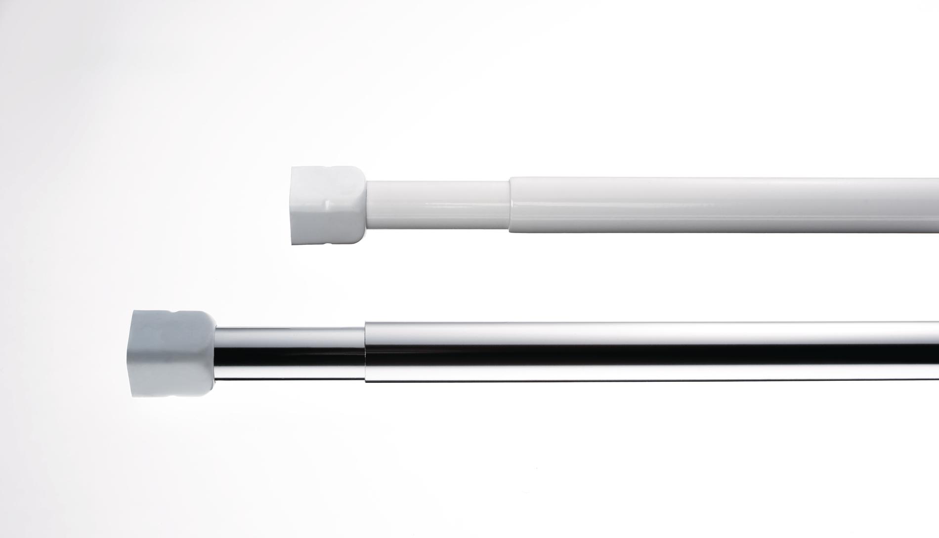 Duschstange ohne Bohren 'Graz' Ø 19 mm chrom glänzend 110-185 cm