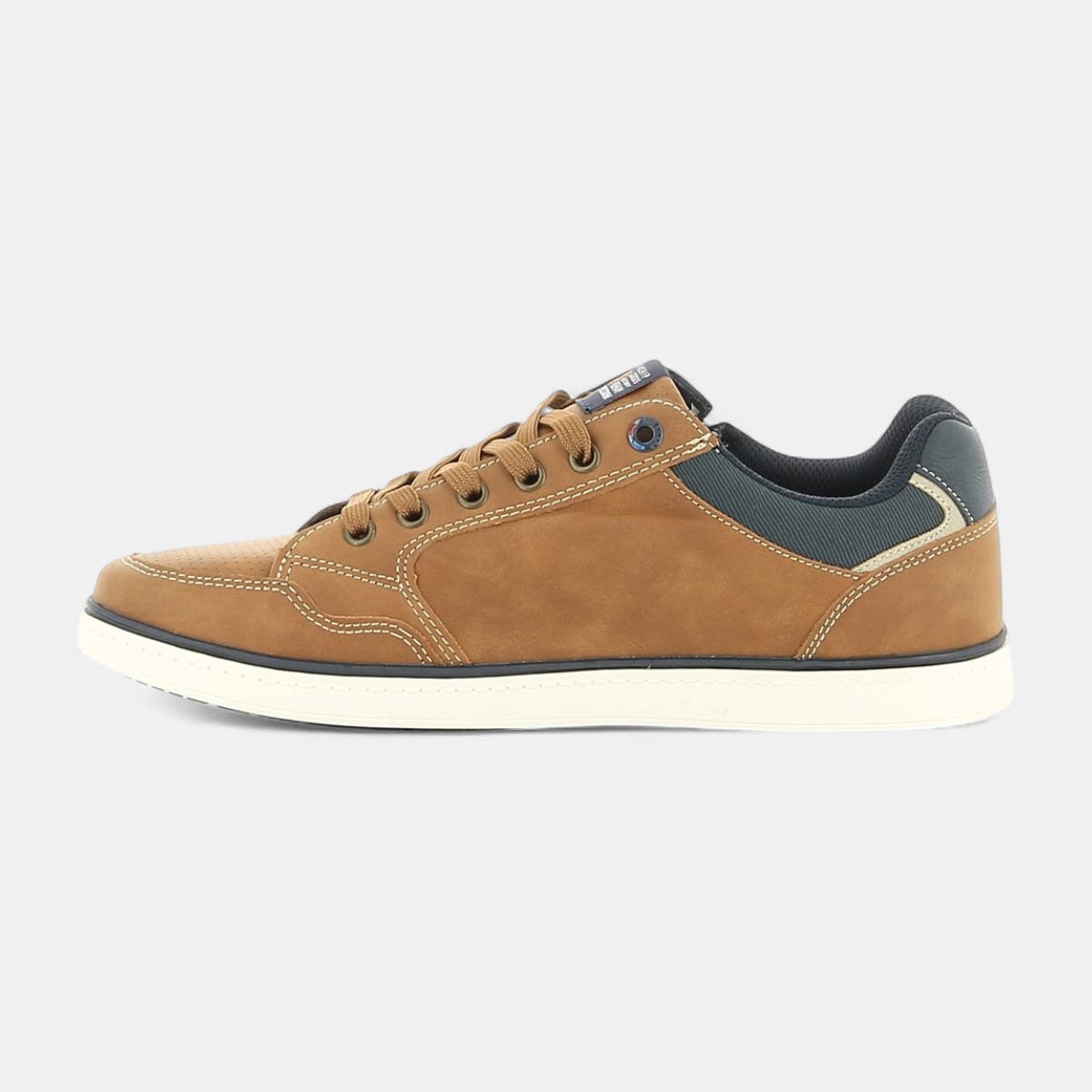 Baskets basses Homme cognac