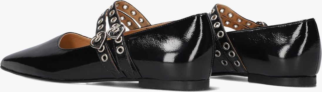 zwarte toral ballerina's coeur