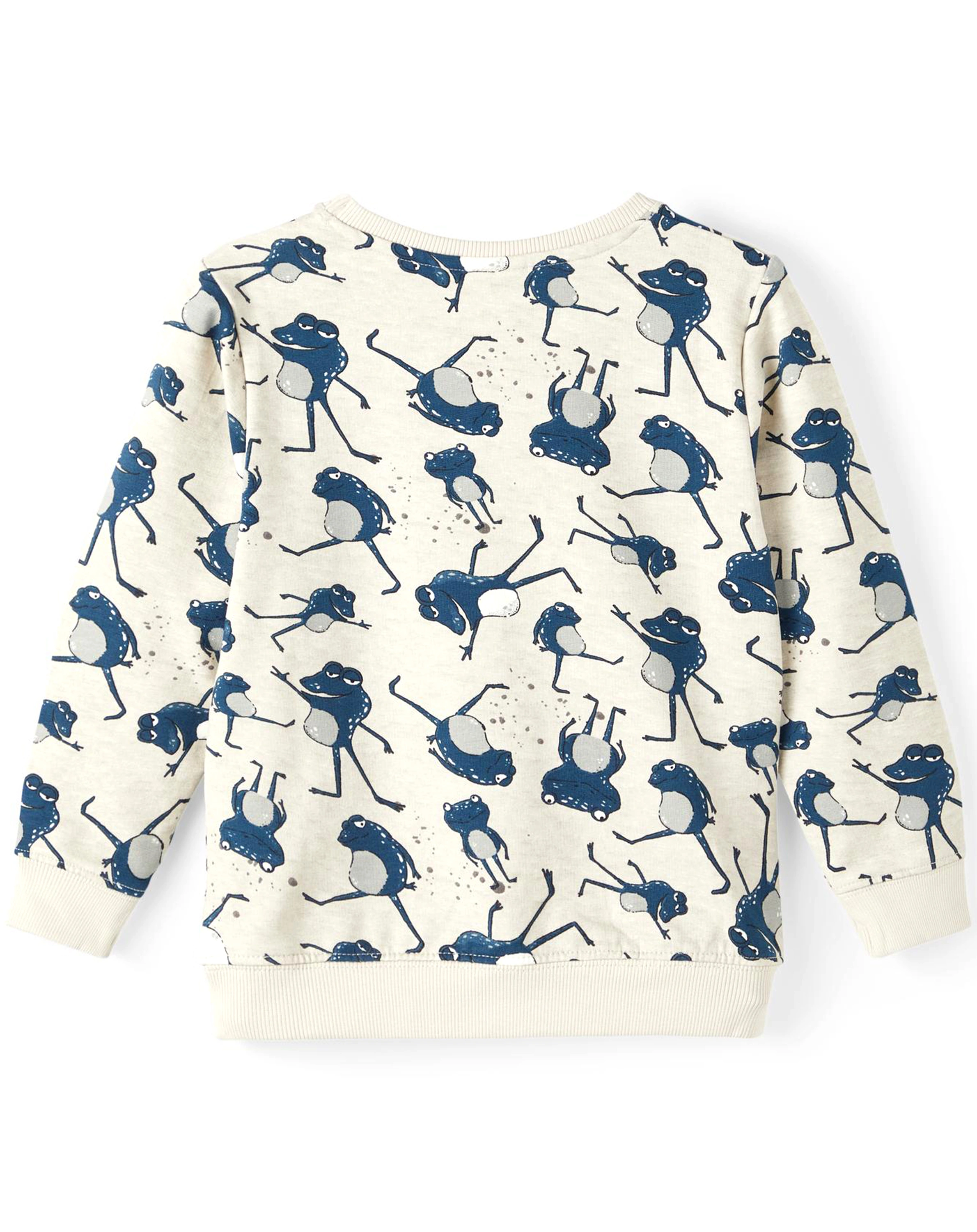 Sweatshirt NMMBUSTER in peyote melange