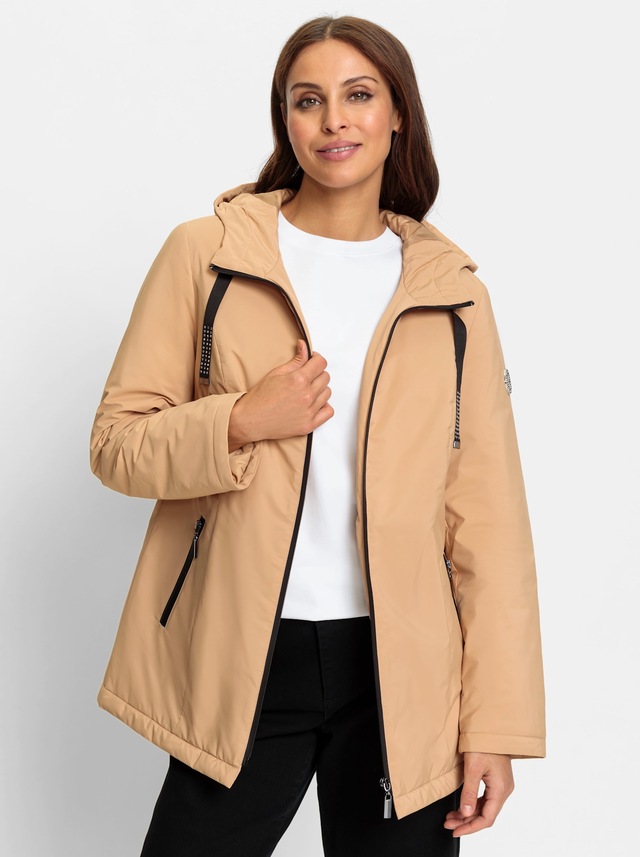 Inspirationen Langjacke mit Kapuze