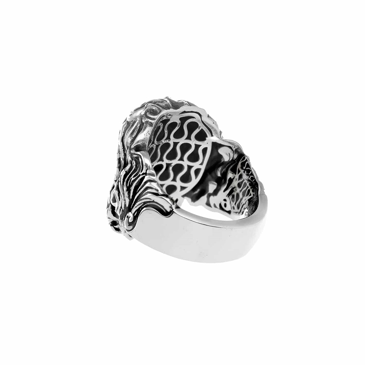 Bague Homme Argent Dieu Mythologie