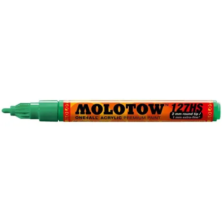Molotow Permanentmarker ONE4ALL 127 HS, nachfüllbar, 2 mm, türkis