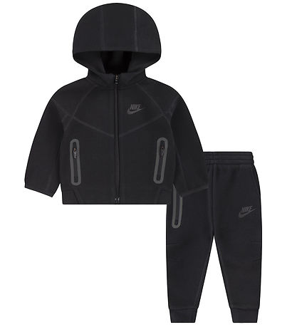 Nike Sweats?t - Tech - Cardigan/Sweatpants - Sort