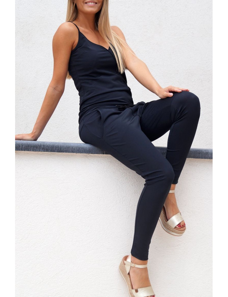 HBT COMBINAISON FINES BRETELLES LIZZIE NOIR