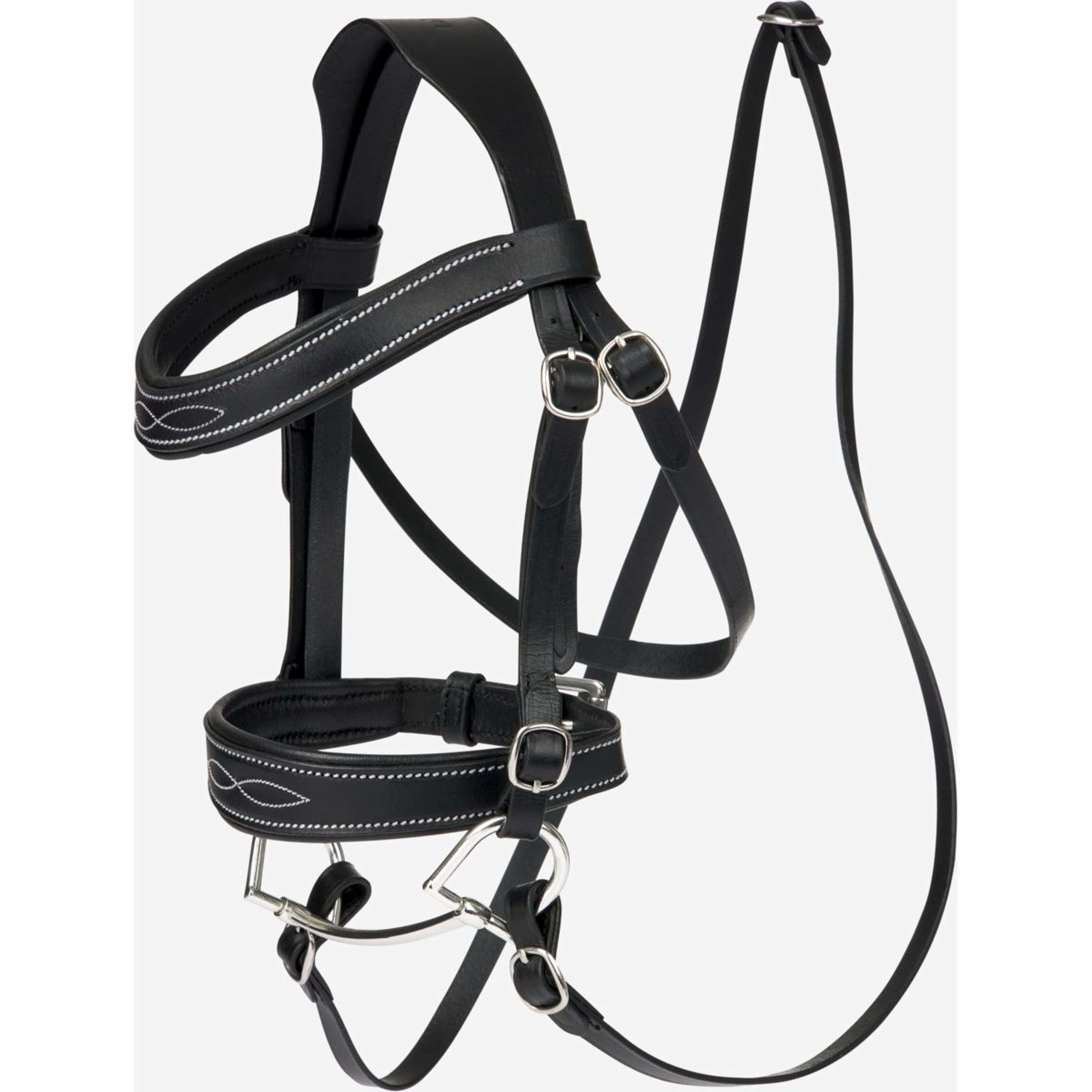 LeMieux Hobby Horse Wedstrijd Hoofdstel Zwart