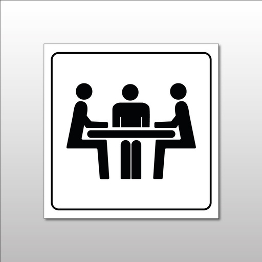 Plaque de signalétique - Pictogramme 