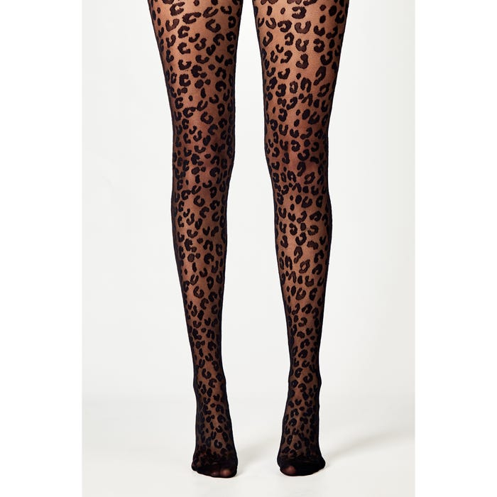 inSua THE COLLECTION-Panty leopard Gayle 30 DEN - InSua The Collection