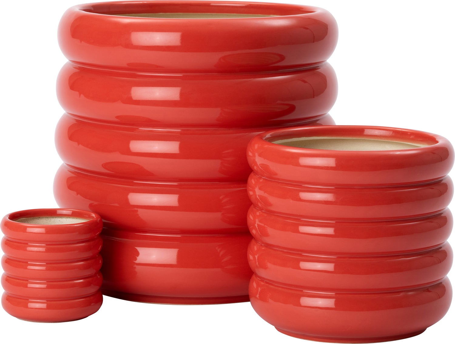 Intratuin bloempot Ilva rood D 14 H 13 cm