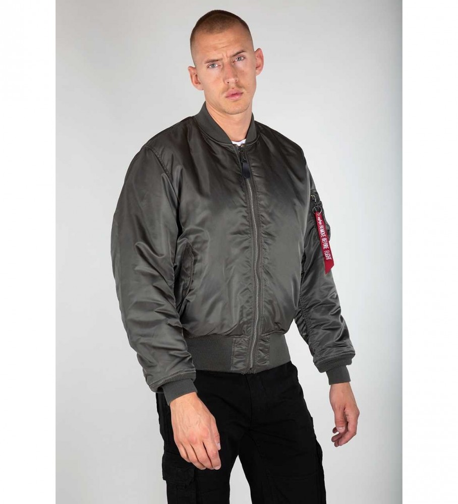 Jaqueta Bomber Cinza Ma-1 da ALPHA INDUSTRIES