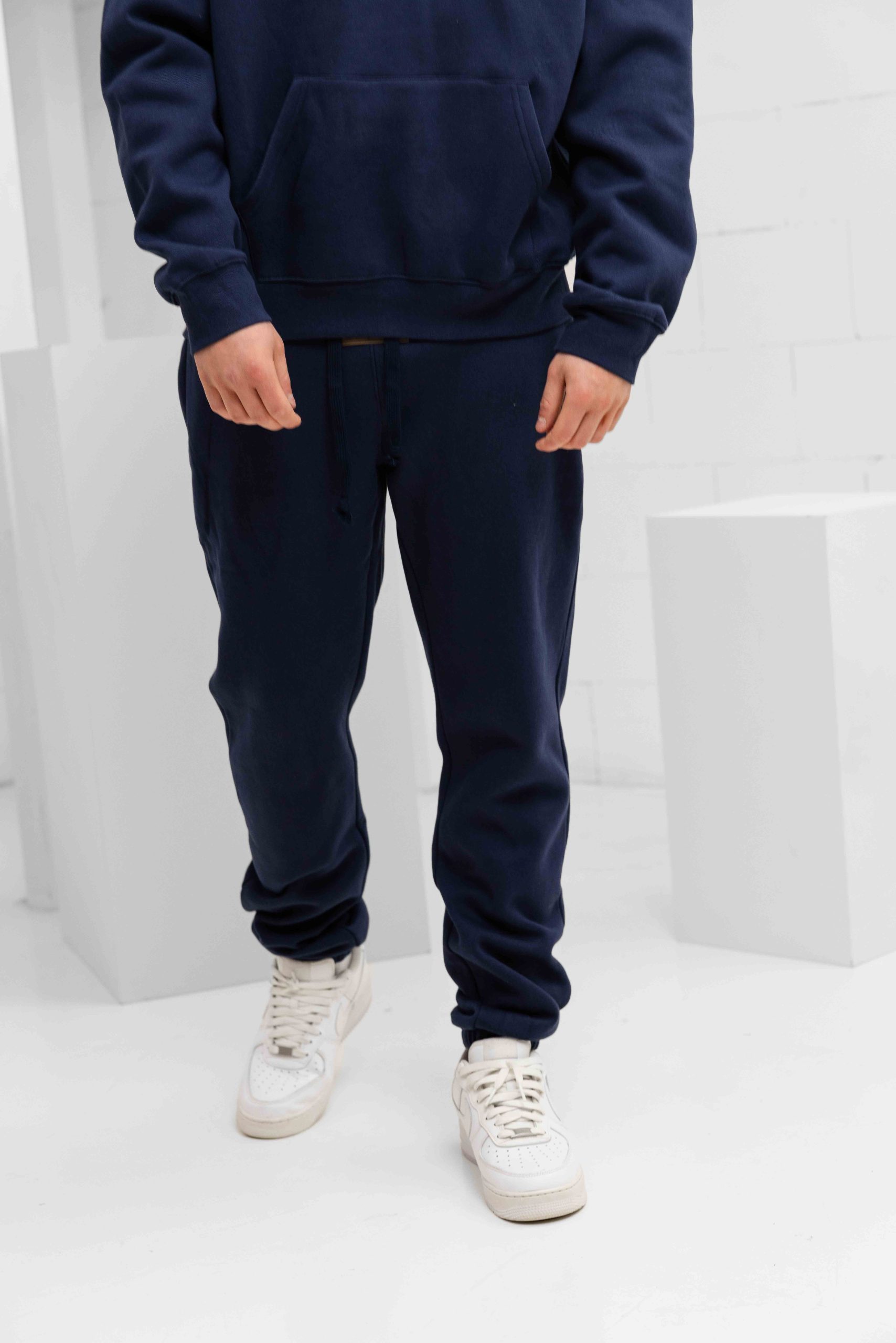 Cou7ure Essentials Rubber Trainingspak Heren Donkerblauw