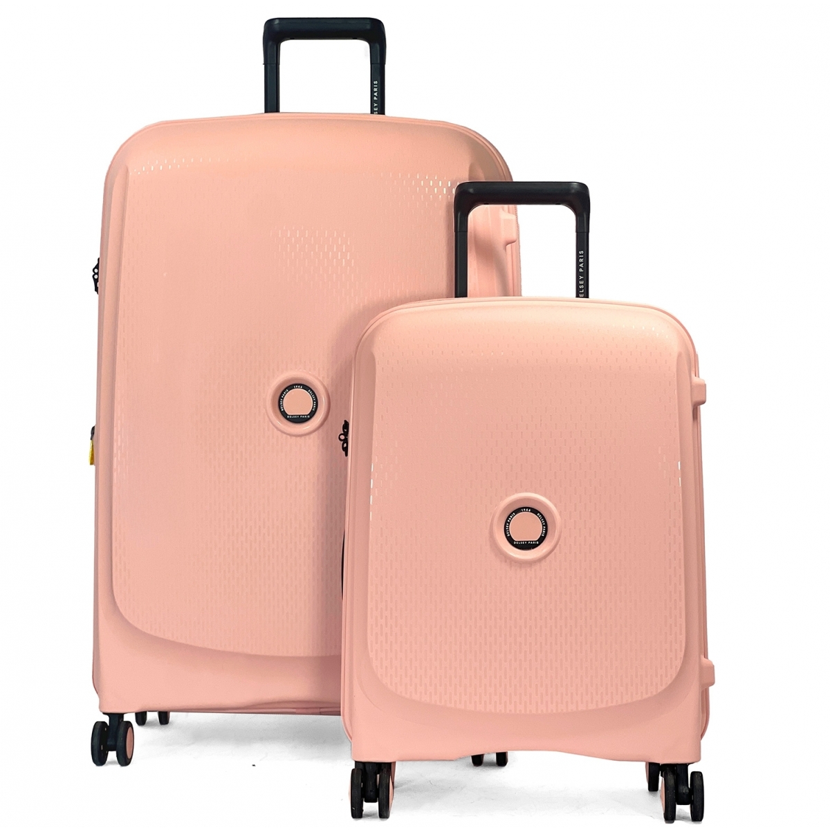 Delsey Lot 2 valises rigides Delsey Beaumont cabine 55cm et soute extensible 76cm TSA