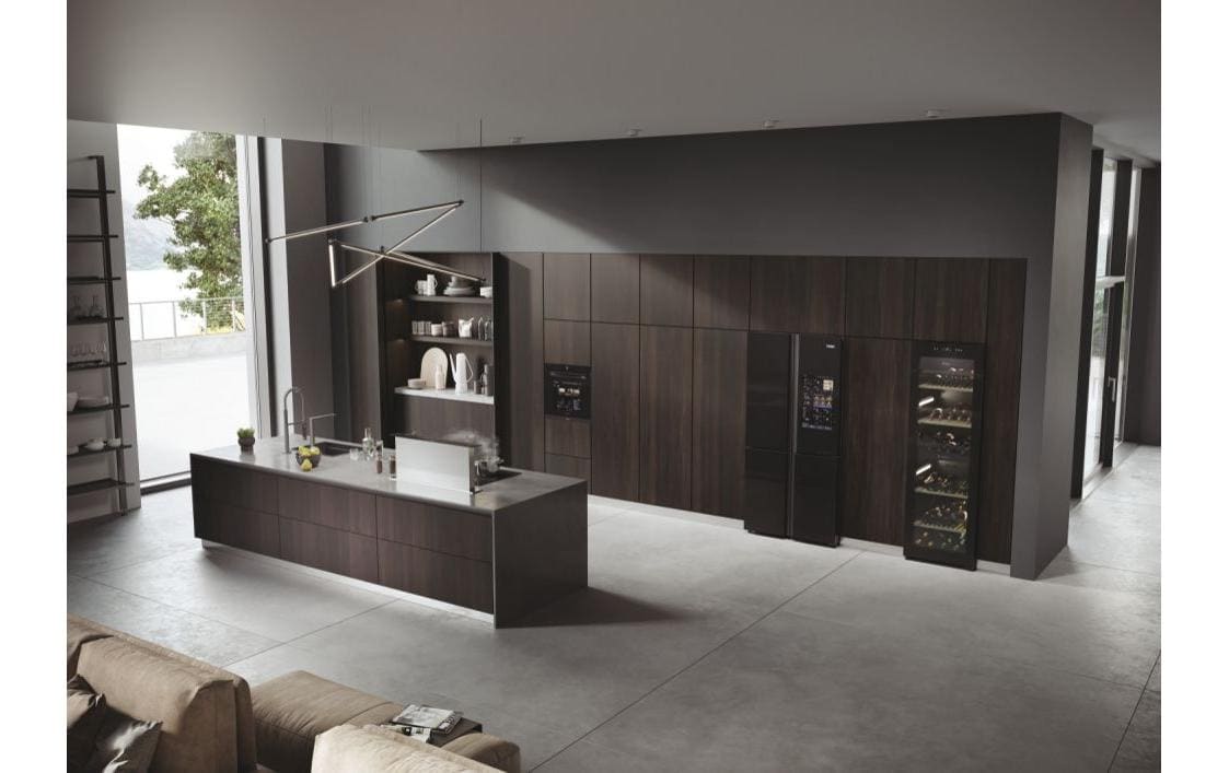 Weinklimaschrank HWS236GDGU1 Schwarz, Rechts, Wechselbar<br>Freistehender Weinkühlschrank