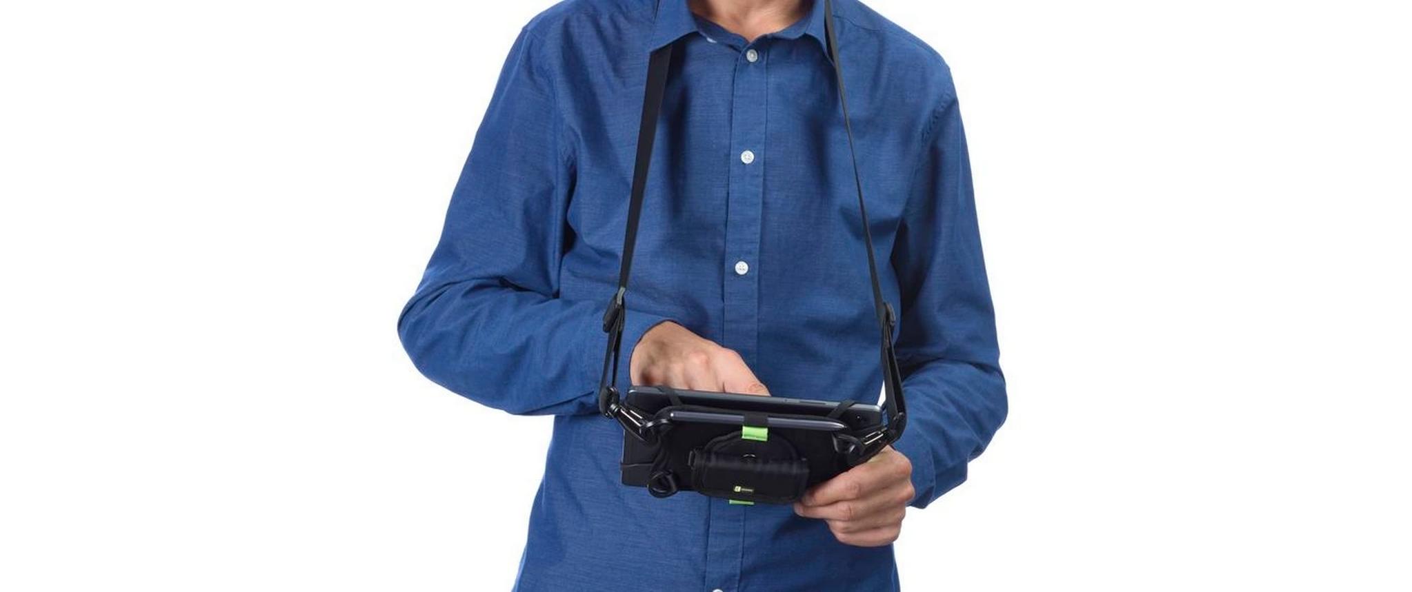 Tablet Cellular Line HANDLECASELK Schwarz SchwarzUniverselle Tablet-Hülle für Geräte bis zu 9