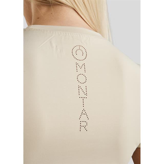 Shirt Montar MOWendy Lasercut Lichtbruin