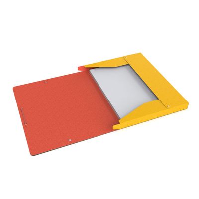 Oxford Bicolor Recyc+ - Boîte de classement carton - dos 25 mm - disponible dans différentes couleurs