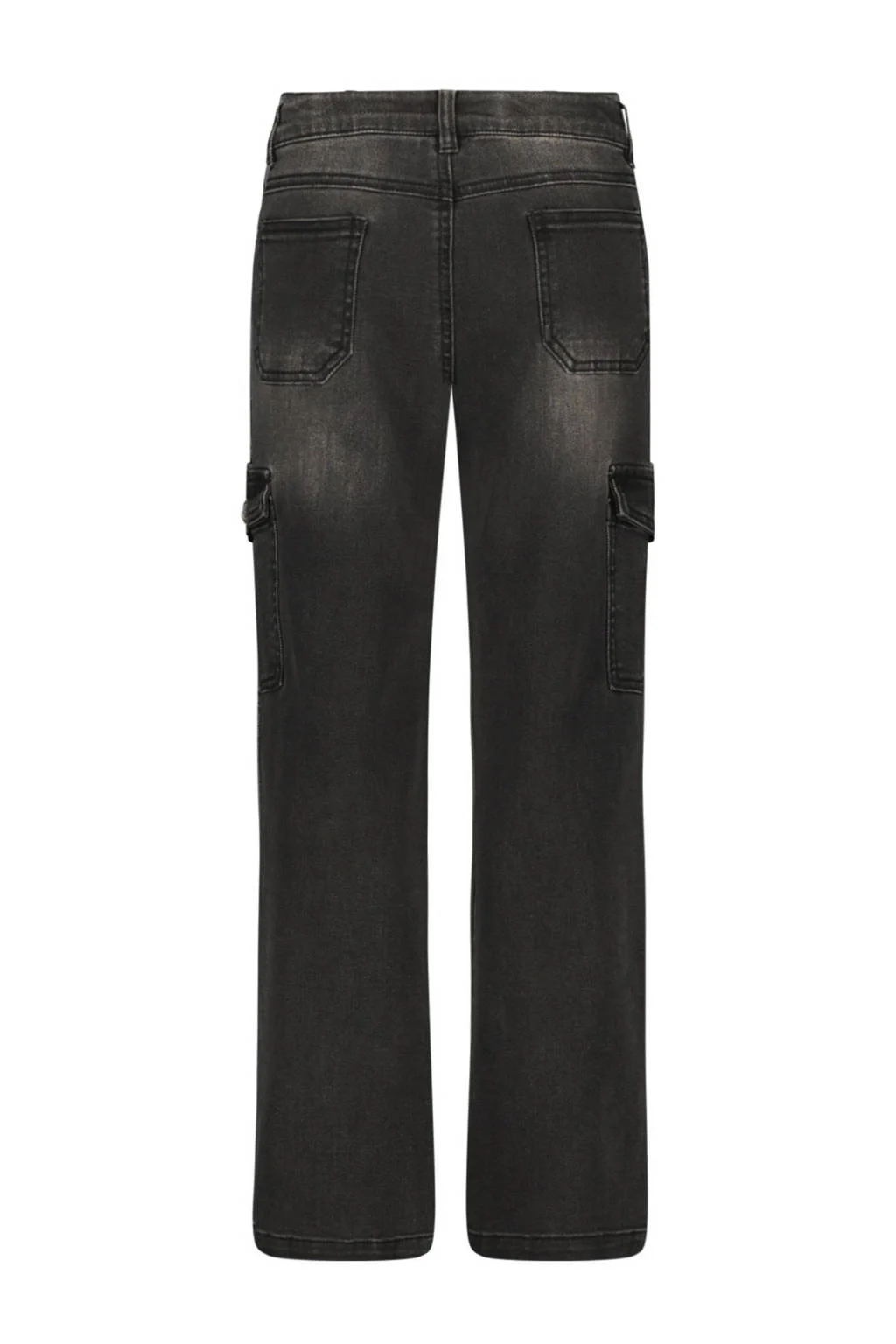 Like Flo straight leg jeans Fienne black denim