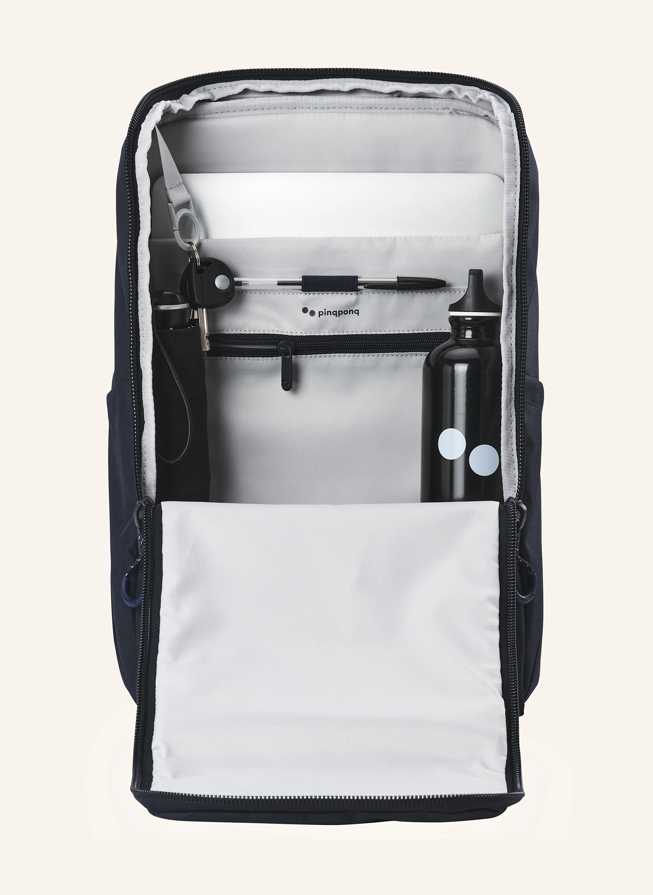 pinqponq Rucksack PURIK 21 l mit Laptop-Fach