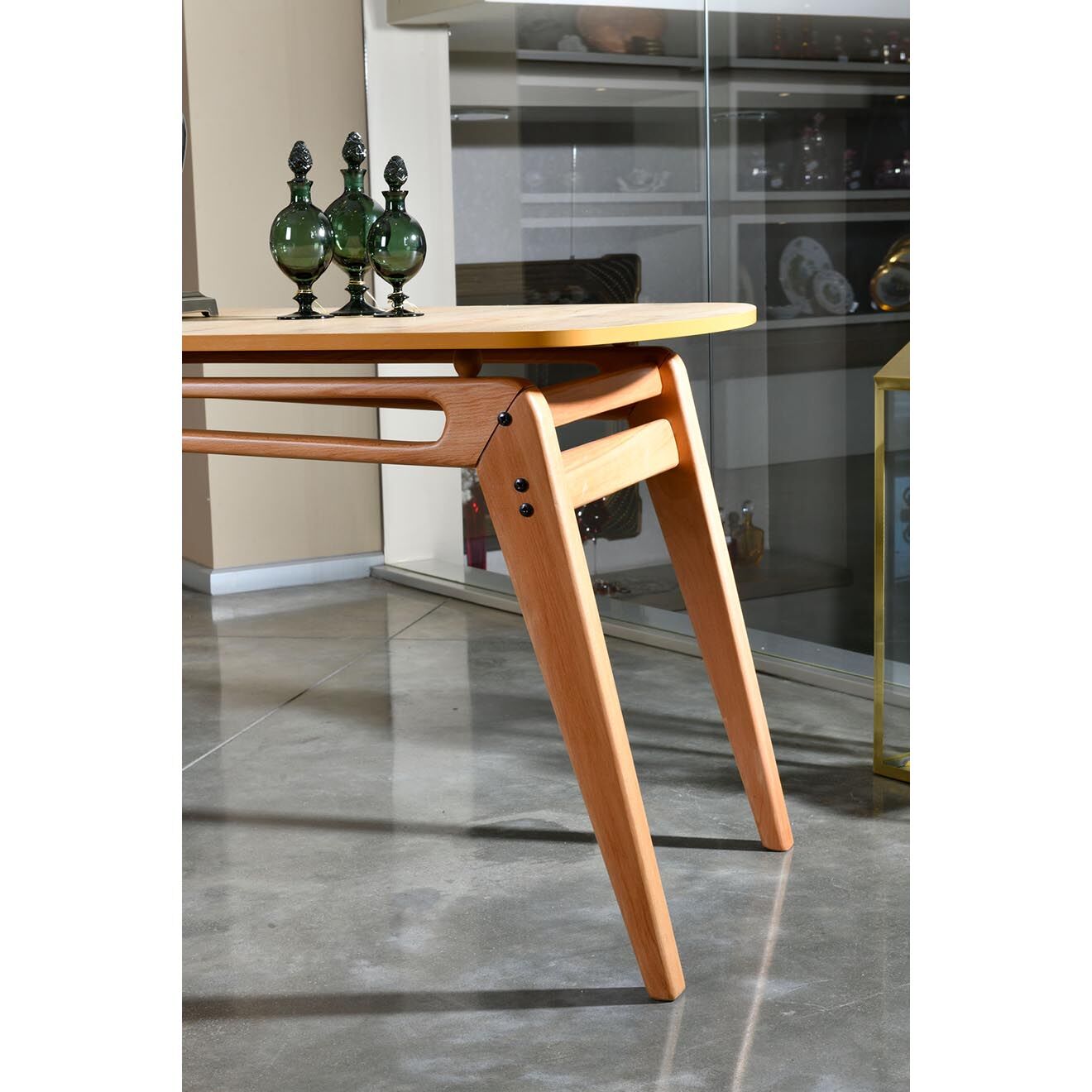 Wooden Art Table Palace beige - 160x75x80 cm