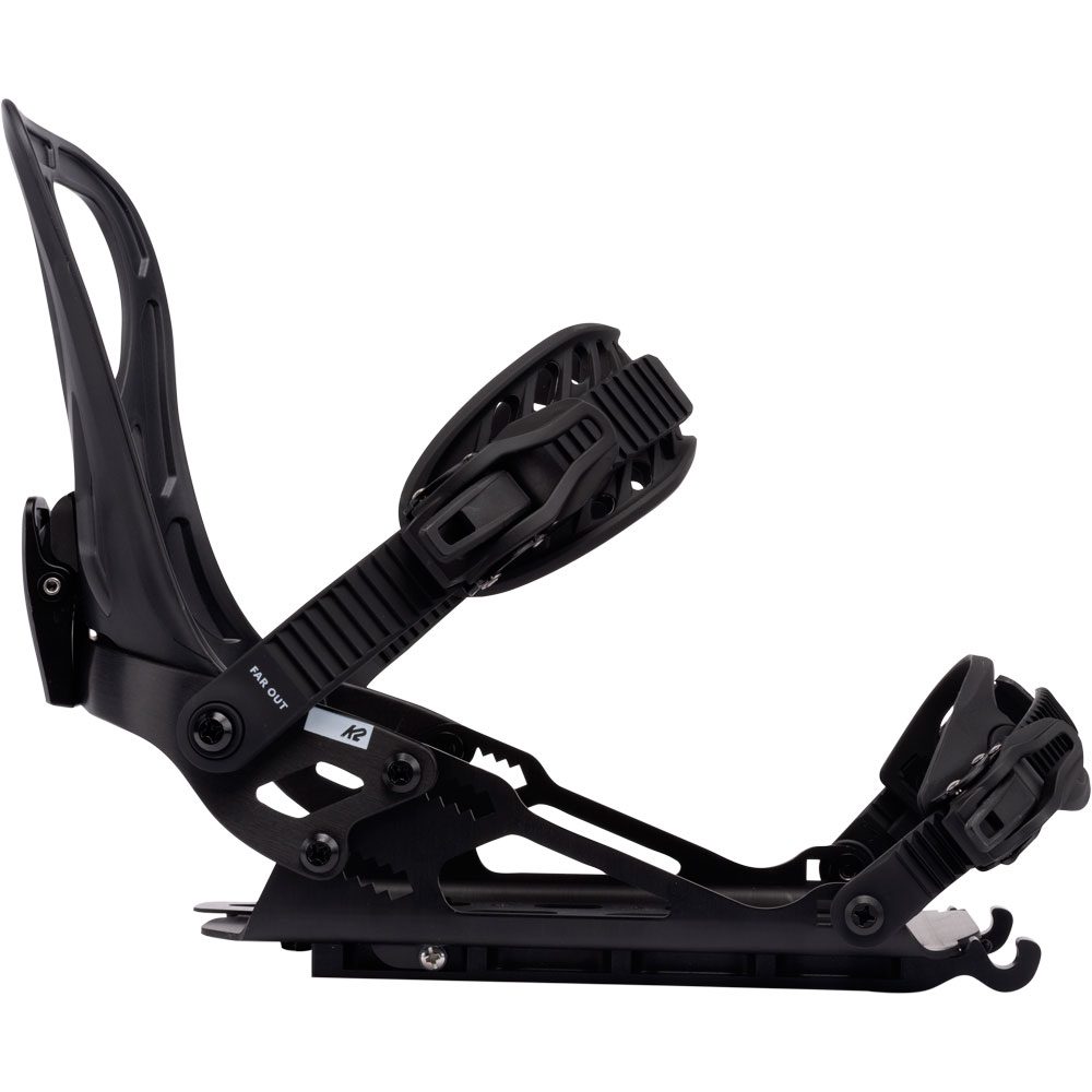 K2 Far Out inkl. Voile Puck Set 23/24 Splitboardbindung schwarz
