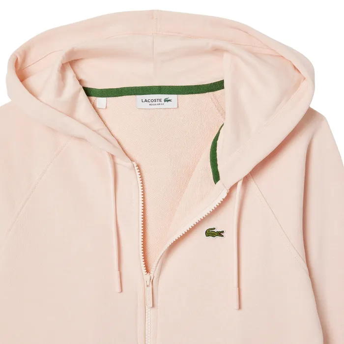 Lacoste Bio Cotton Fleece Hooded Vest Dames