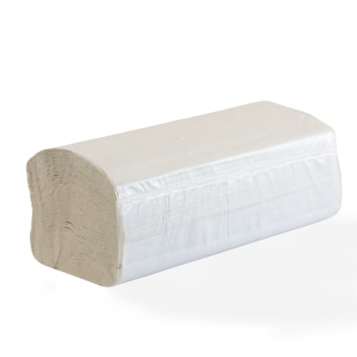 Essuie-mains plié blanc 2 plis 32 x 22,5 cm certifié Ecolabel Lucart