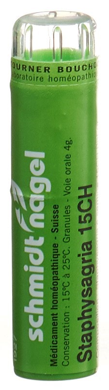 SCHMIDT-NAGEL Staphysagria Gran 15 CH 4 g