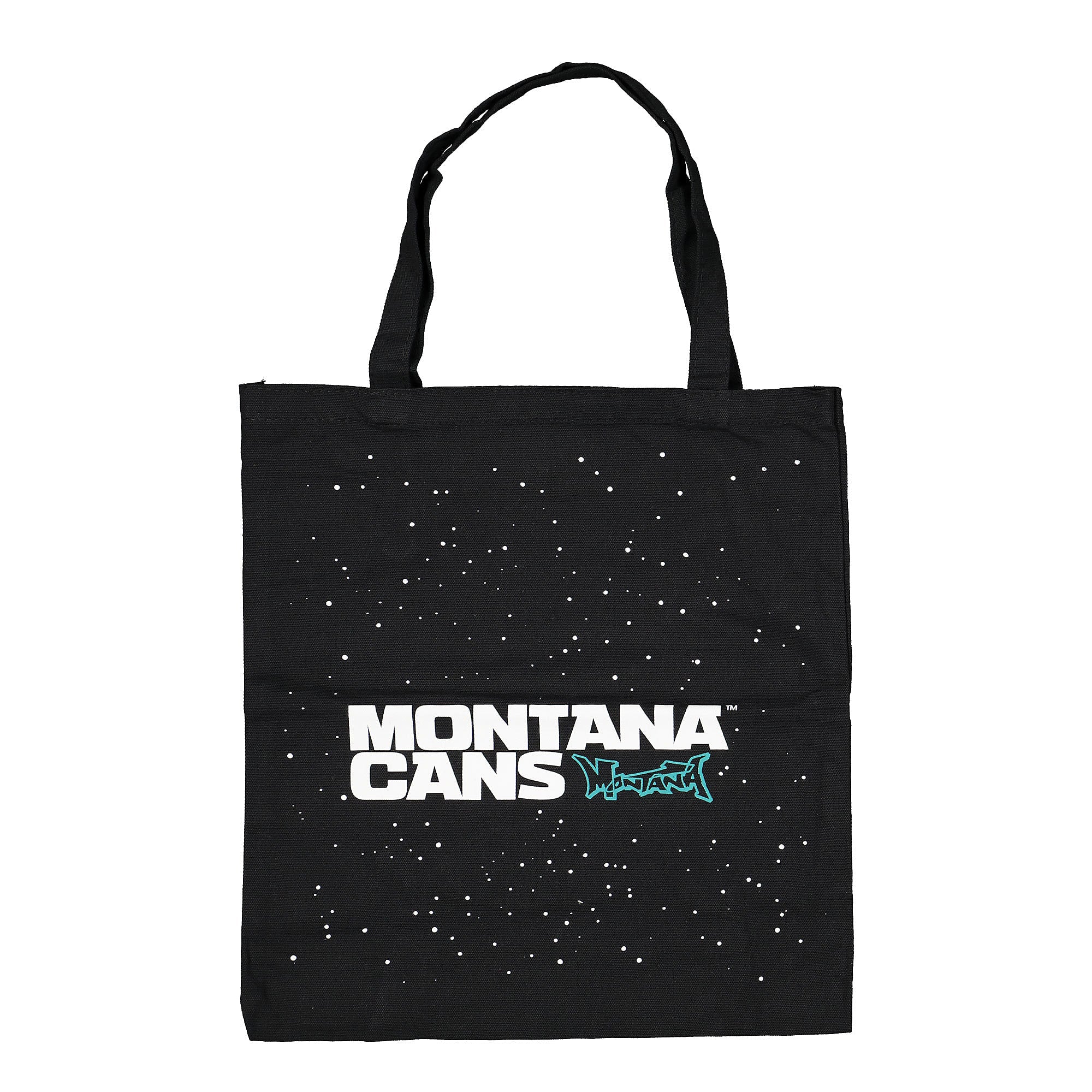 Montana<br>Cotton Bag Typo Logo Stars Black