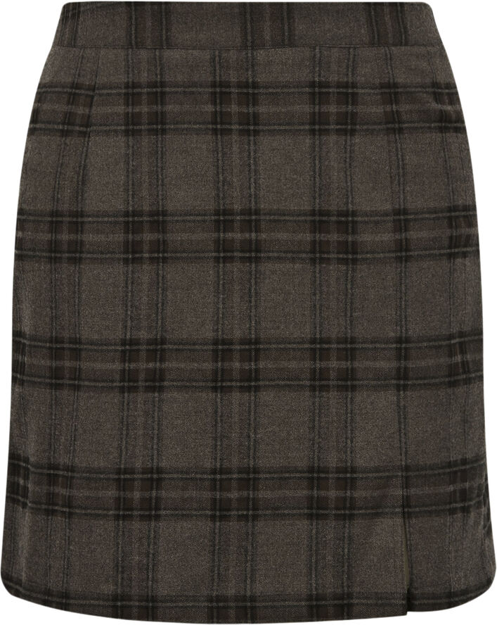 A-VIEW Annali check skirt Brown/sand
