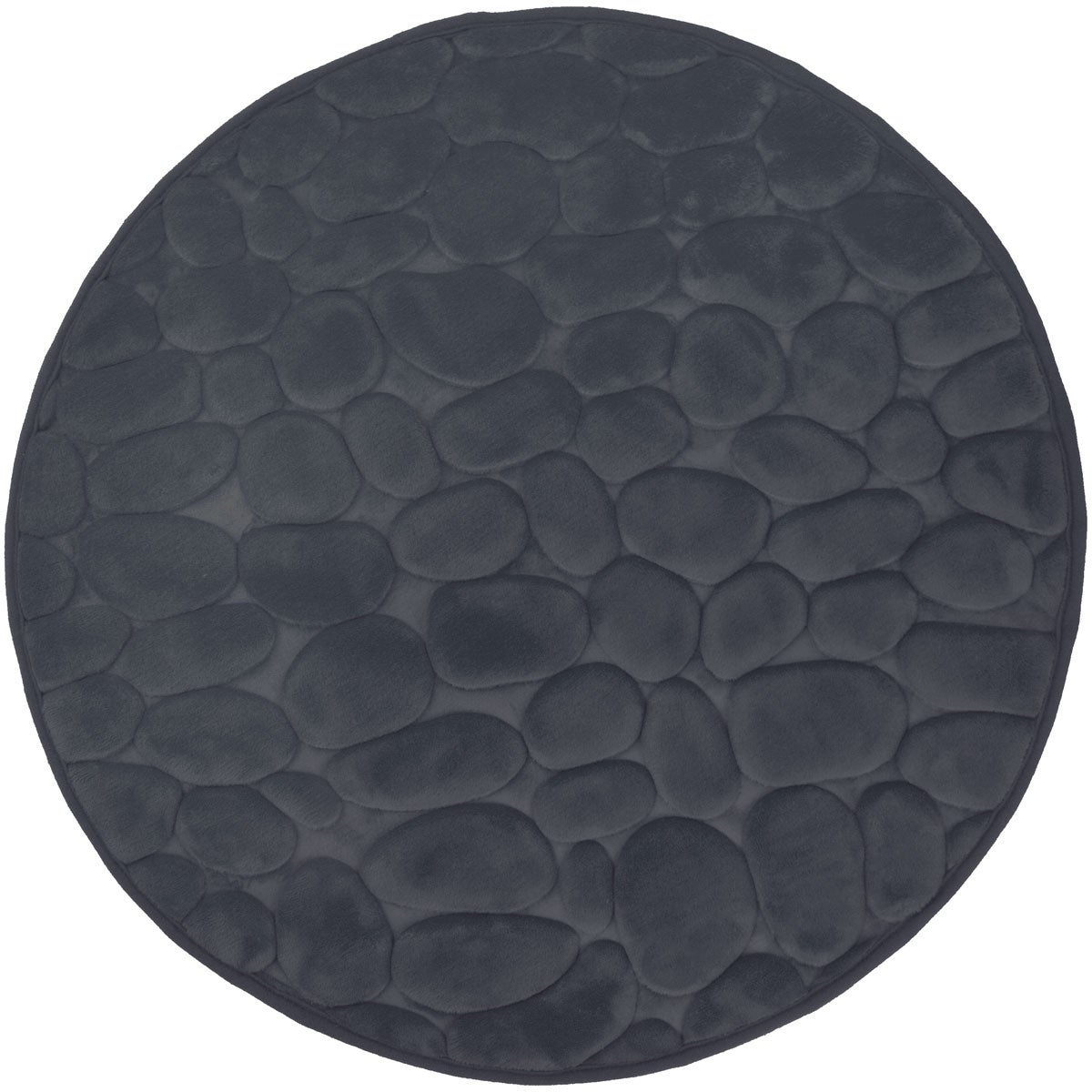 Comfortmat - Ronde badmat met traagschuim 60 cm