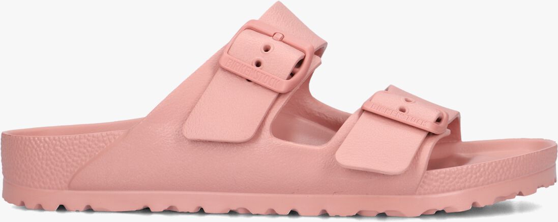roze birkenstock badslippers arizona big buckle eva