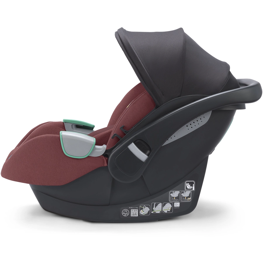 RECARO Babyschale AVAN I SIZE Fibre Black Iron Red