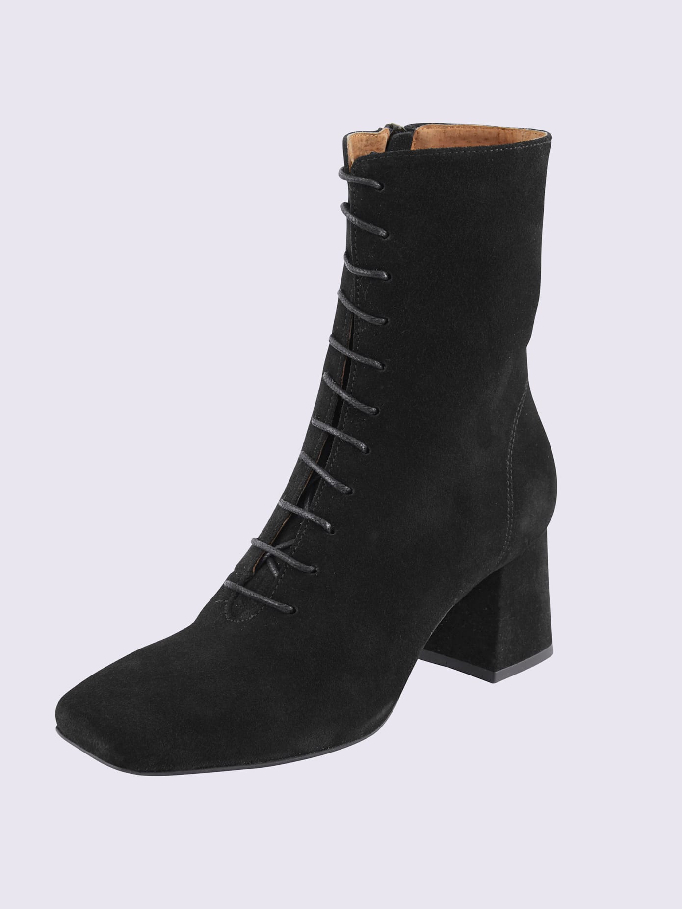 Bottines à lacets fabriqué au portugal