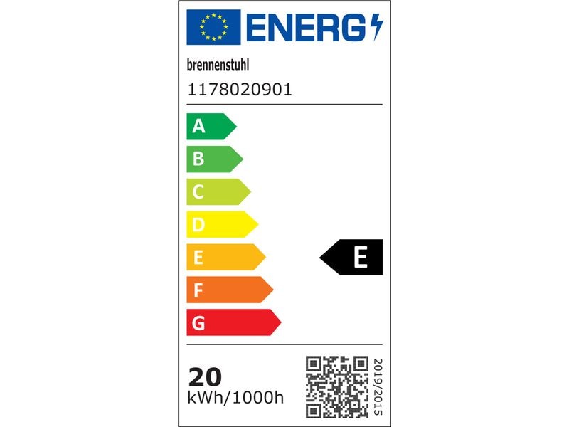 Brennenstuhl Scheinwerfer AL 2050 P 20 W Aussenstrahler mit Bewegungsmelder