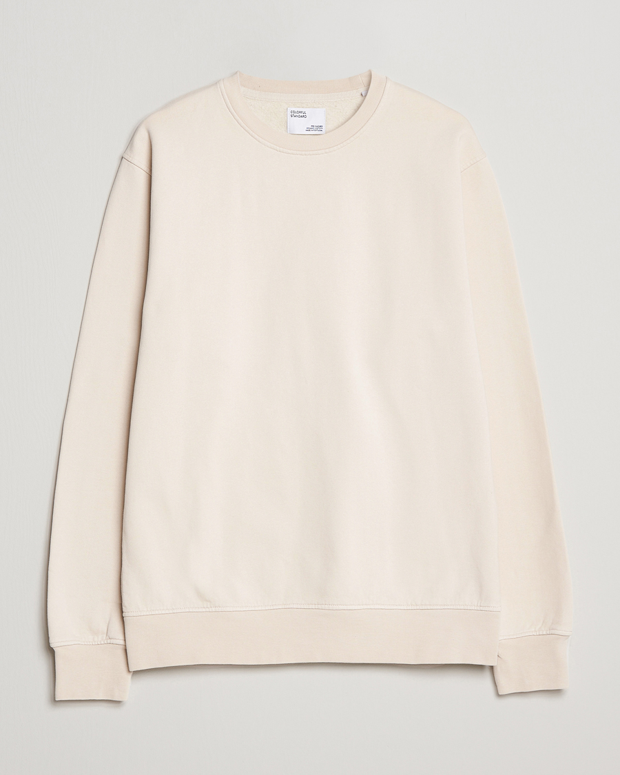 Colorful Standard Classic Organic Crew Neck Sweat Ivory White