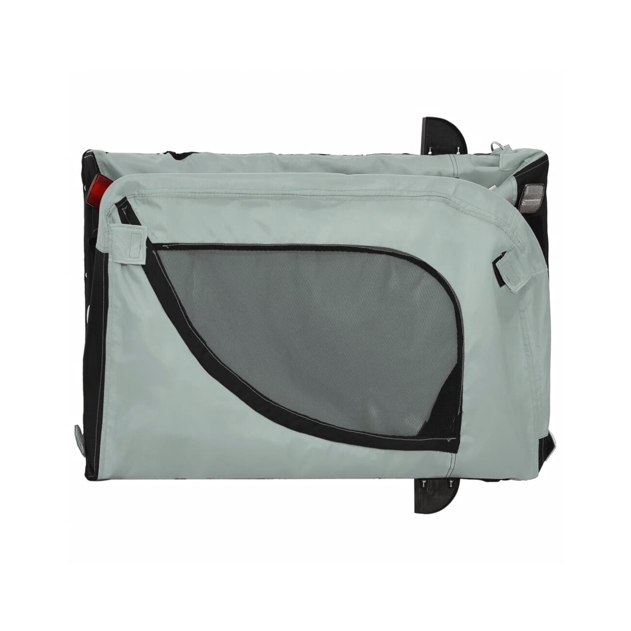 VidaXL Fahrradanhänger 133x69x73,5cm (L x B x H) grau